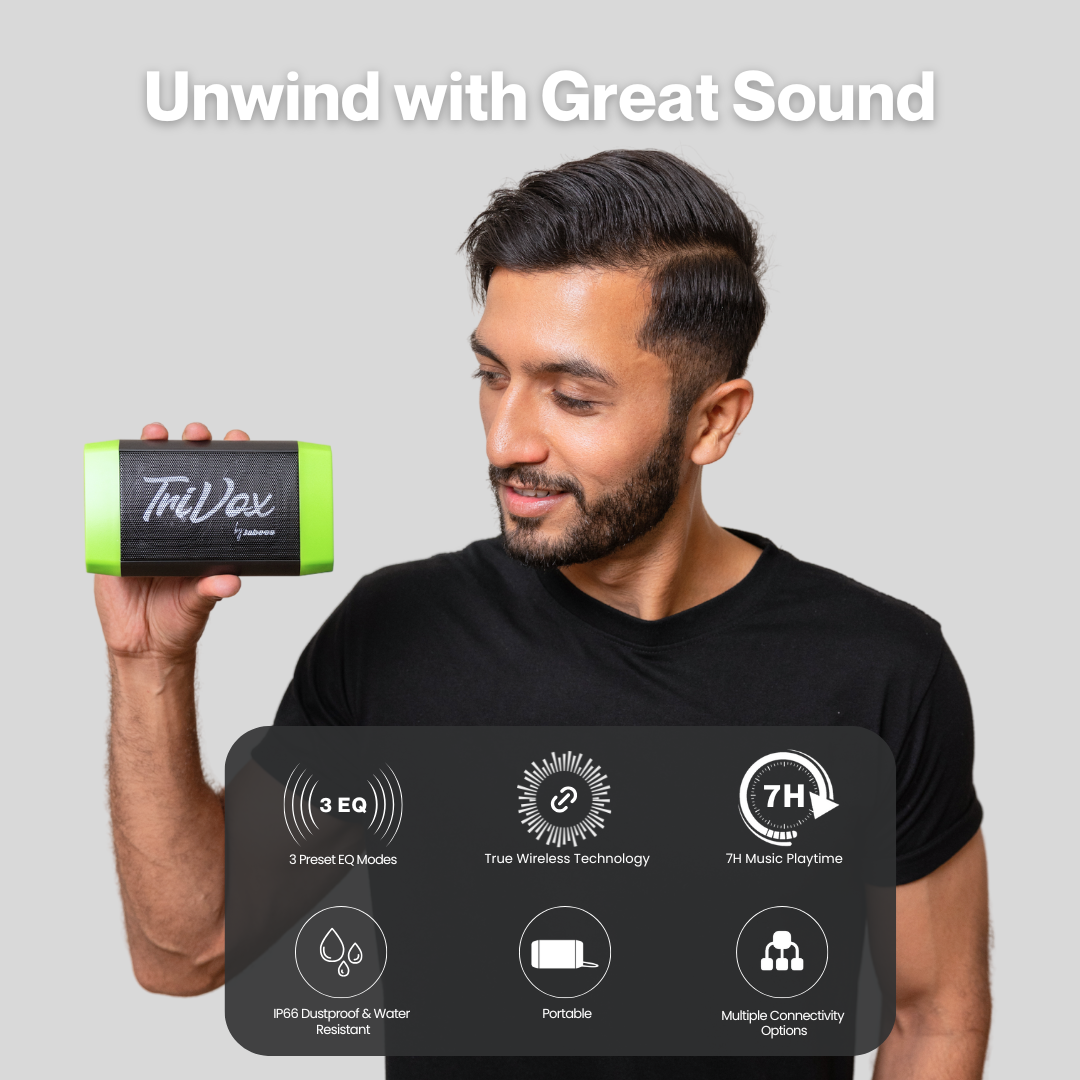 TriVox - Triangle Bluetooth Wireless Portable Speaker-1