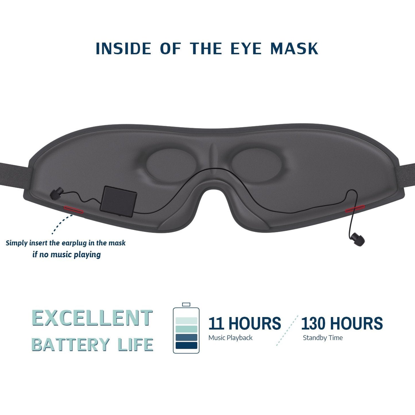 SERENITY Wireless Sleep Mask Headphones Bluetooth 5.0 [Free Shipping]-4