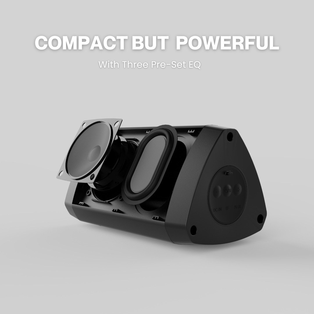 TriVox - Triangle Bluetooth Wireless Portable Speaker-4