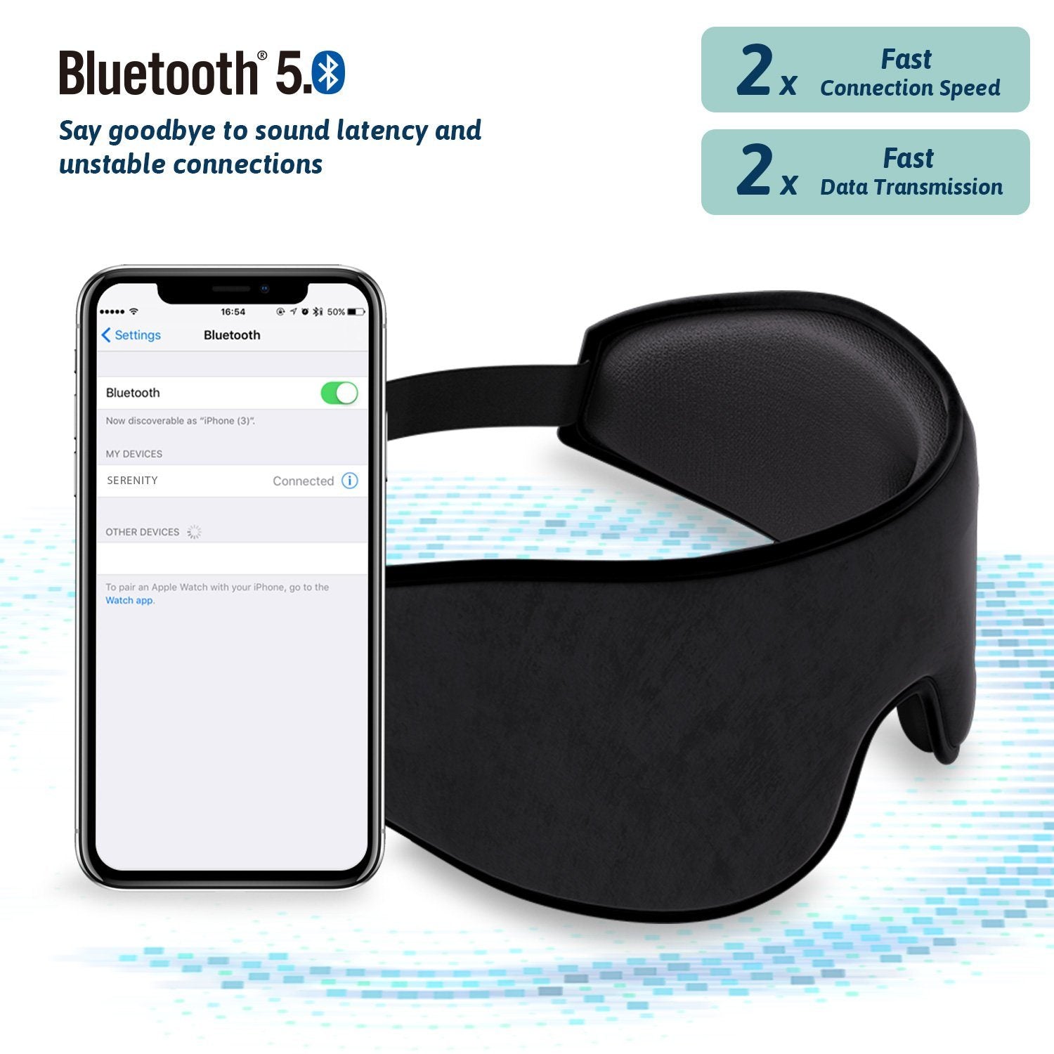 SERENITY Wireless Sleep Mask Headphones Bluetooth 5.0 [Free Shipping]-3